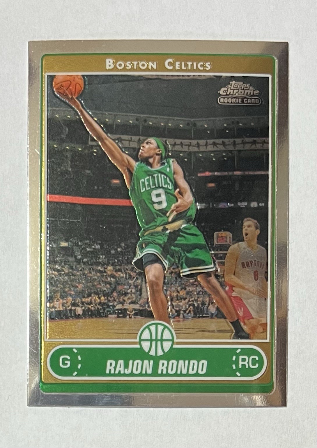 RAJON RONDO 2006-07 Topps Chrome RC ROOKIE Boston Celtics Card #201