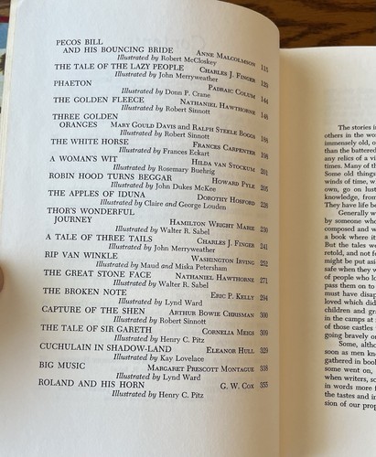 The Children's Hour Myths And Legends 1953 Vol 8 Hardcover Spencer Press - Picture 9 of 11