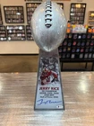 JERRY RICE SIGNED REPLICA TROPHY BECKETT AUTHENTIC AUTO 49ERS