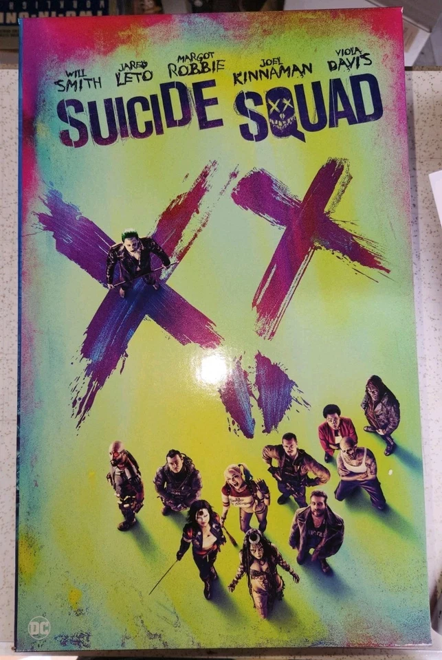 Suicide Squad Extended Cut Blu-Ray DVD + Harley Quinn Figure 12"  Exclusive NEW  - Image 3 of 4