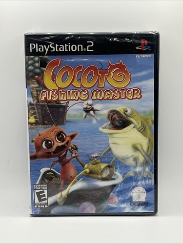 Cocoto Fishing Master - Sony PS2 PlayStation 2 Game With Case Manual Working
