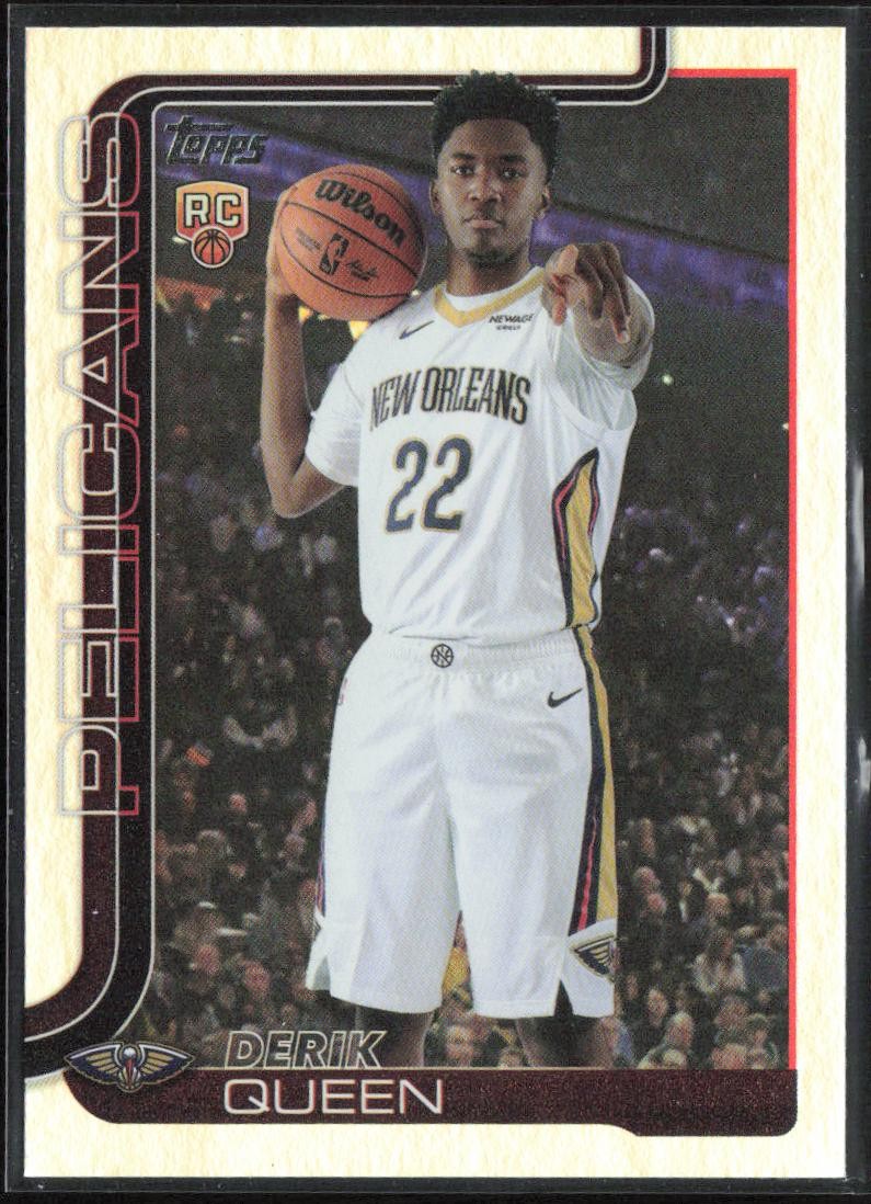 2025-26 Topps #213 Derik Queen Holo Foil