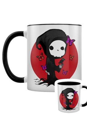 Keith the Reaper Butterfly Black Inner 2-Tone Mug