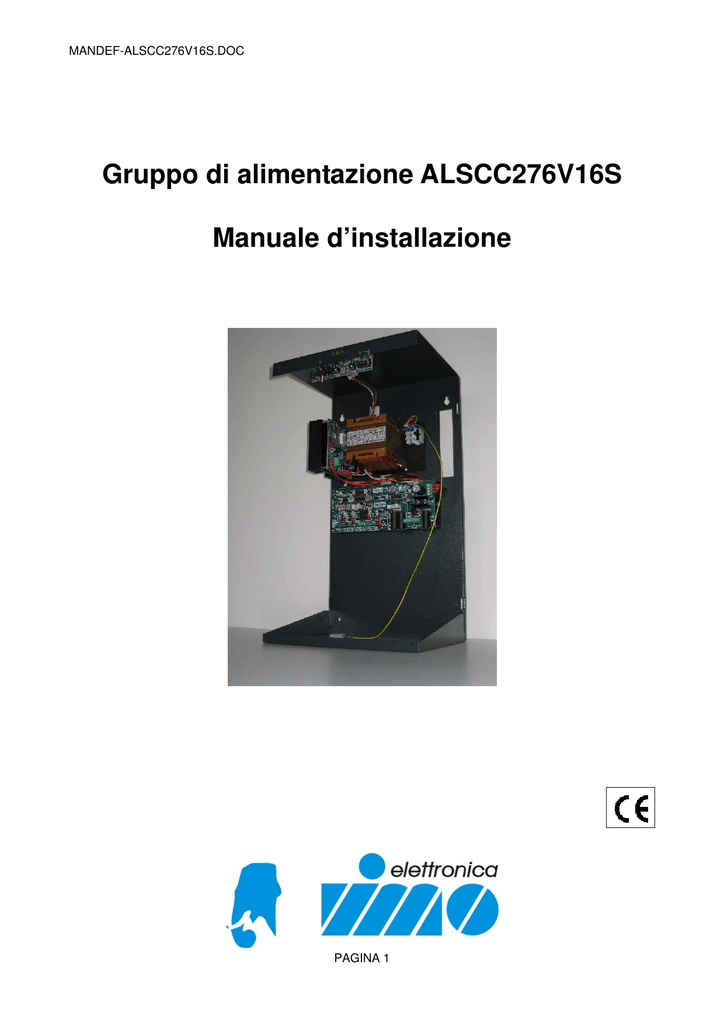 Vimo elettronica Gruppe Von ALSCC276V16S eBay