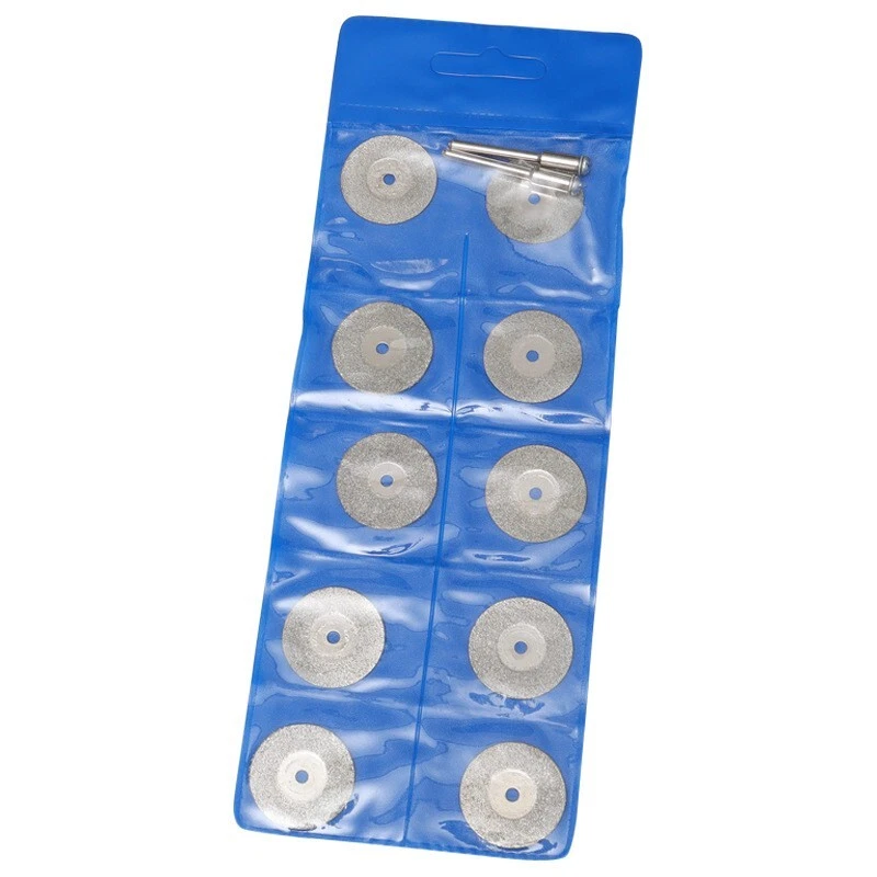 12pcs 16mm Diamond Cutting Grinding Disc Kit Hobby Rotary Tool & Dremel UK Post - Image 2 of 4
