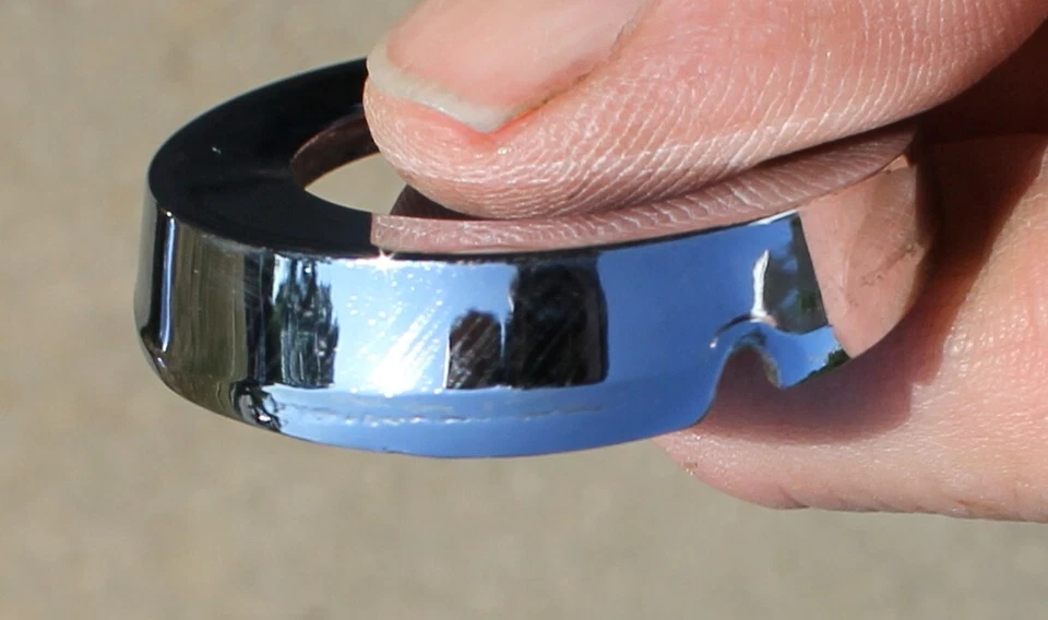 1965 1966 1967 1968 Buick Wildcat Electra LeSabre силовая антенна хромированный ободок - Изображение 4 из 4