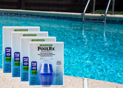 PoolRx Blue Mineral Chemical Removes Algae For Swimming Pools - (Various Size)