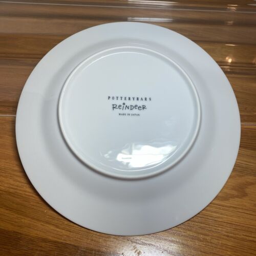 Piatto DESSERT insalata renne natalizie natalizie fienile ceramica 8,5” DONNER - Foto 3 di 4