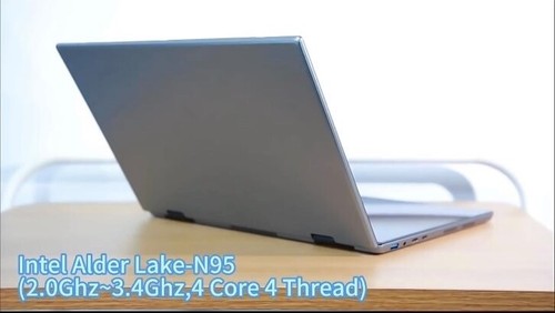 ZeeTec 14" DUAL SCREEN LAPTOP COMPUTER 360 Degrees Flip Intel N95 16GB 512GB SSD - Picture 4 of 18
