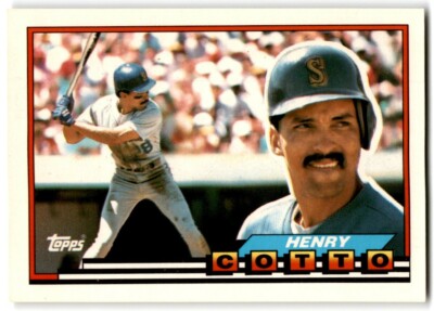 1989 Topps Big Henry Cotto Seattle Mariners #160 | eBay
