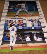 (5) STEVEN MATZ NEW YORK METS SIGNED AUTOGRAPHED 11X14 BASEBALL PHOTOGRAPH LOT