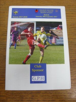 30.09.2017 Abingdon United v Binfield . Für Bestellungen aus Großbritannien ist der Versand KOSTENLOS