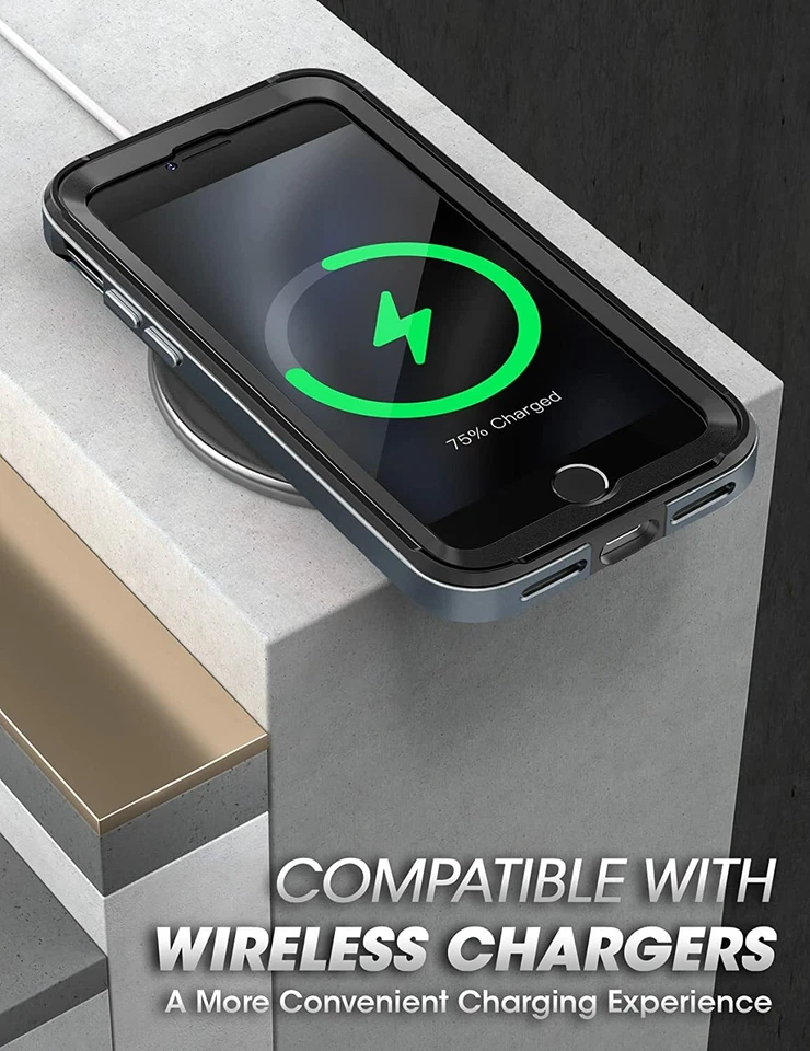 For 2022 iPhone SE (3rd/2nd Gen) iPhone 8 7 SUPCASE Frame Case with Screen Cover - Image 3 of 4