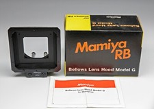 Mamiya Bellows Lens Hood Model G For Mamiya RB