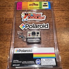 World's Coolest Polaroid Camera Sound Simulated Film 513 Key Chain