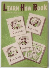 1941 Learn How Book How To Crochet Knit Tatting Embroidery Cotton Spool 170 USA
