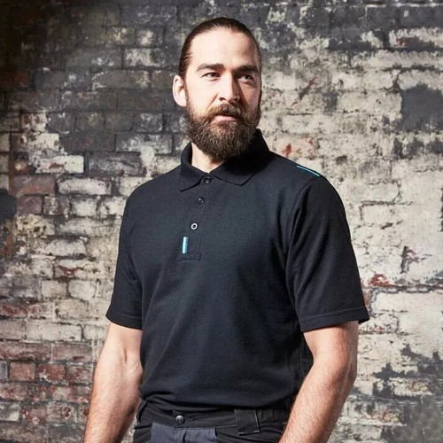 PORTWEST WX3 Polo Shirt Modern Longer Length Premium Polycotton Pique Shirt-T720 - Picture 8 of 22