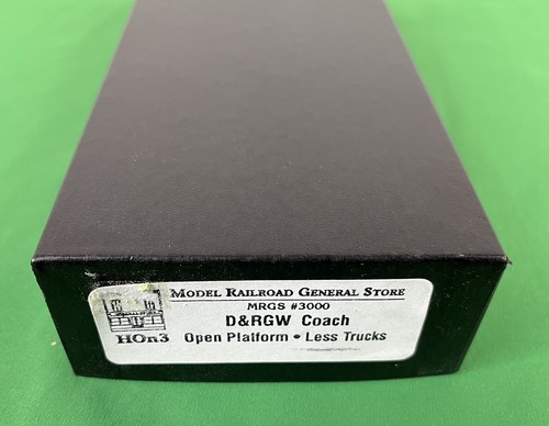 Autocar Model Railroad General Store HOn3 D&RGW plataforma abierta - menos camiones #3000 - Imagen 11 de 11