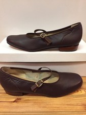 Womens Size 7 N Brown Scoop Square Dance Shoes