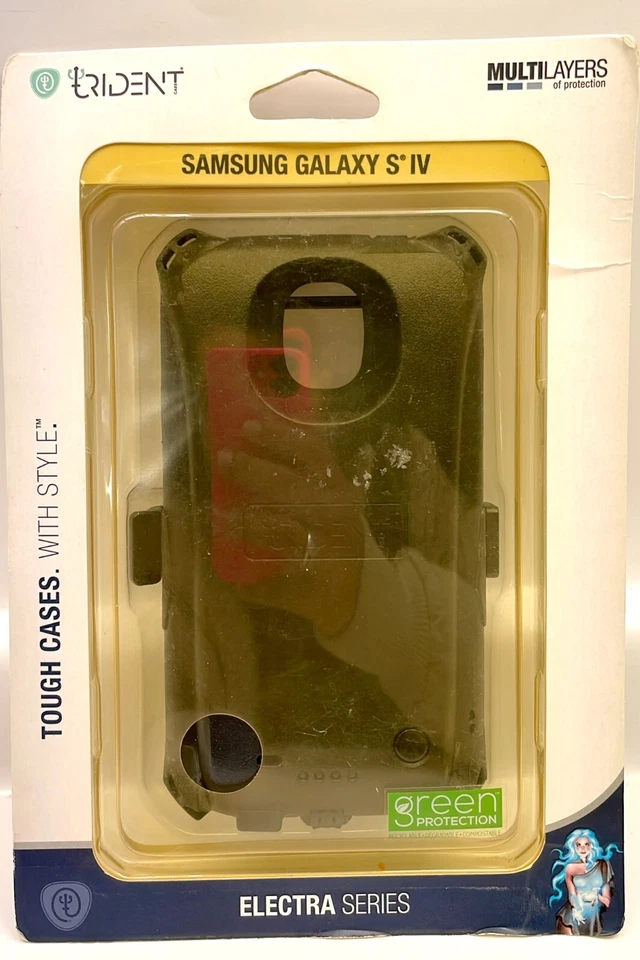 Funda Trident Electra Series para Samsung Galaxy S4, Negra Foto 2 de 4