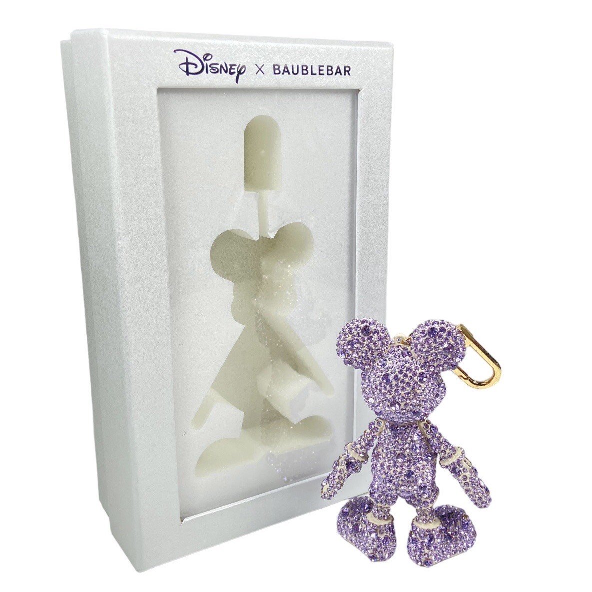 限定 BaubleBar ディズニーｘメイシーズ バックチャーム NEW Baublebar X Disney Mickey Mouse Bag Charm Keychain