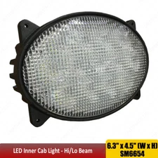 RE260102 Oval LED Hood Light Fits John Deere 8120,8220,8320,8420+