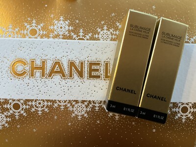 2 x 3 ml Chanel Sublimage La Crème Yeux  Creme Augencreme Eye Cream 6 ml