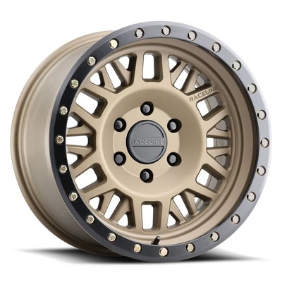 18x9 +18 Raceline 951BZ Ryno 5x127 Bronze Wheels (Set of 4)