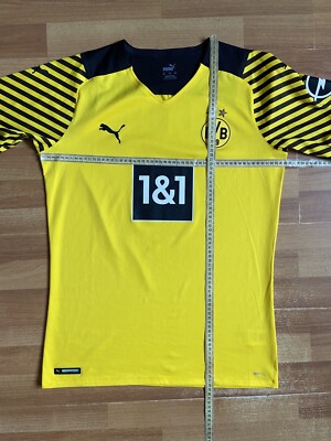Puma Dortmund サッカーユニフォーム L BORUSSIA DORTMUND 2021 2022 HOME SHIRT JERSEY PUMA 759034-01 sz XL