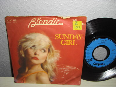 Schallplatte 7''/ BLONDIE >SUNDAY GIRL / I KNOW BUT I DON´T KNOW Vinyl 1978