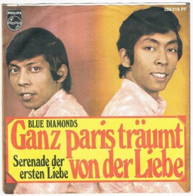 Blue Diamonds - Ganz Paris träumt von der Liebe/Serenade der.. / Single von 1969