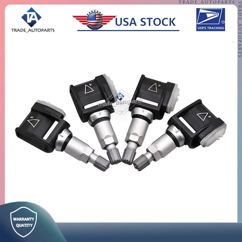 Sensor de neumáticos 13598787 TPMS 433 MHz nuevo 4 piezas para Chevrolet Camaro 2016-2019 EE. UU. Foto 4 de 4