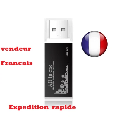 ZYXEL LECTEUR READER ADAPTATEUR USB MULTI CARTE MEMOIRE SD/SDHC/MMC/TFLASH/MICRO SD/MS