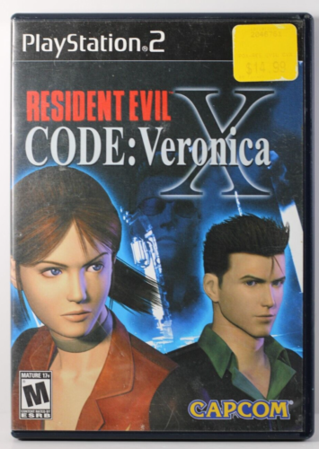 Resident Evil Code: Veronica X (Sony PlayStation 2, 2001) CIB PS2