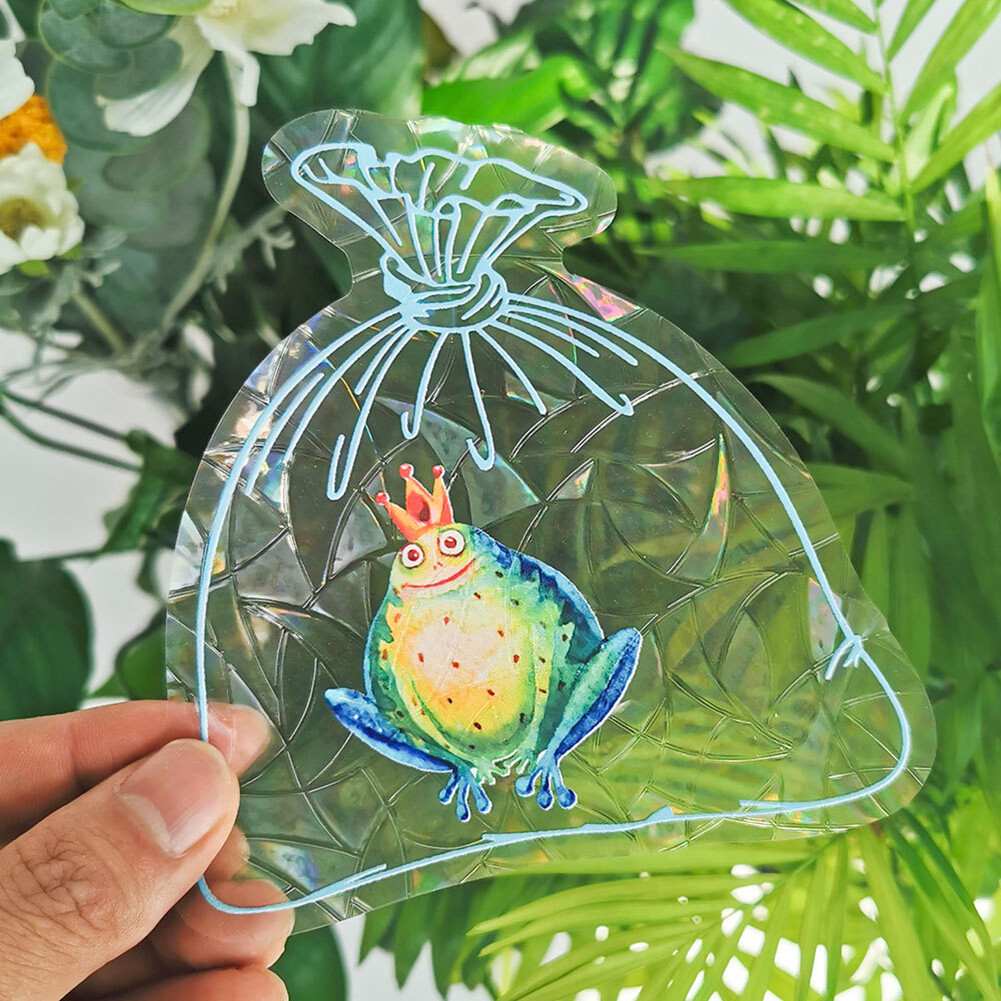 Marine Life Rainbow Light Catcher Sticker Window Prism PVC Film Decal