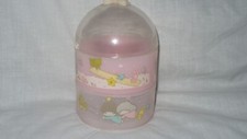 Vintage 1976 Sanrio Little Twin Stars Stackable Trinket Box Kiki Lala Japan