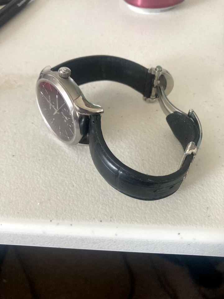 MAURICE LACROIX LES CLASSIQUES GRANDE FECHA GMT 40mm Automático Suizo Esfera Negra Foto 3 de 3