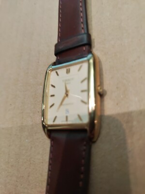 Tissot 1853 Fascination T845 vergoldet cremefarbenes Zifferblatt