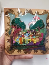 Wingapo Pins LTTLG pin #7 LUNA THROUGH THE LOOKING GLASS