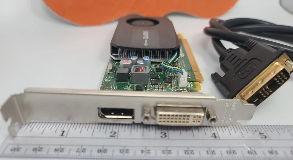 HP NVIDIA Quadro K420 PCIe Video Card DVI to HDMI Cable Windows 10 Video Card - Image 4 of 4