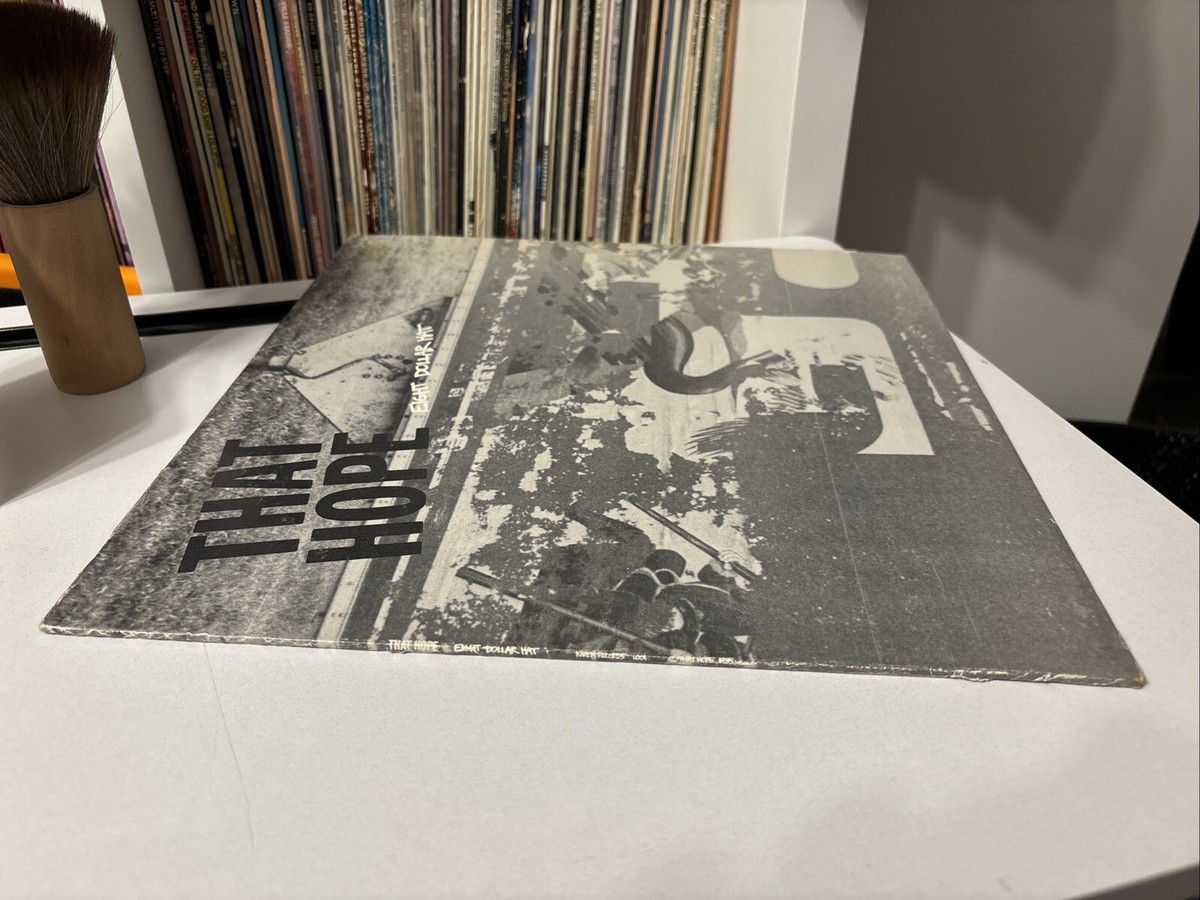 THAT HOPE Eight Dollar Hat 1985 Original Vinyl LP w/ Lyric