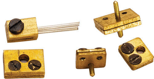 400 Day / Anniversary Clock Fittings, Suspension Blocks & Forks - Set of 5 Parts - Afbeelding 1 van 1