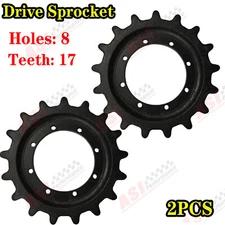 2x Sprocket fit Case TV380 420CT 440CT,450CT New Holland C178 C232 C180,87460888