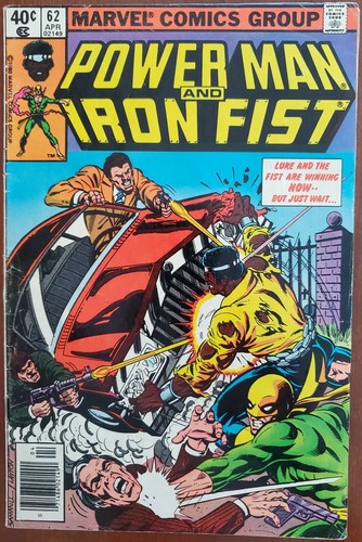 Power Man and Iron Fist #62 VG 4.0 (Marvel 1980)✨