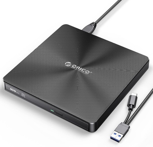ORICO External 4K UHD Blu-ray Burner Drive USB 3.0 USBC for Laptop PC 100GB BDXL