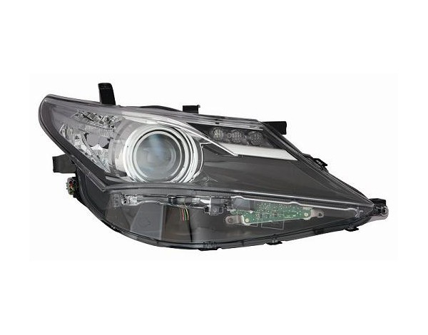 Scheinwerfer Rechts FÜR Toyota Auris 2012-2015 MIT Schwarzem Rahmen LED-image