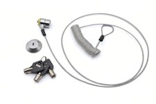 10-Foot Retractable Anti-Theft Steel Cable Lock with Lock Plate, Suitable for...