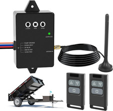 Wireless Dump Trailer Remote Control Kit, Upgraded Dump Trailer Remote Controlle