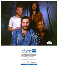 'Spin Doctors' Band Signed 8x10 Photo Chris Barron & Aaron 'Two Princes' ACOA