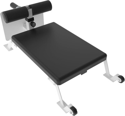 Nordic Curl Machine,Hamstring & Glute Bench Adjustable with Wheels, Nordic Bench